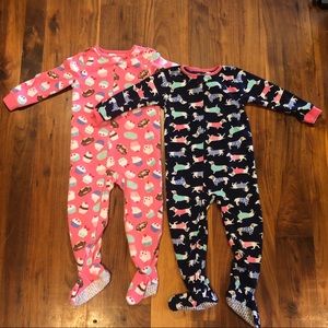 Bundle of 2 Footie Pajamas